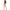 LEG AVENUE - BODY PERIZOMA A MANICHE LUNGHE TAGLIA UNICA BIANCO
