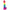 DILDO CON BANDIERA LGBT PRIDE 15 CM