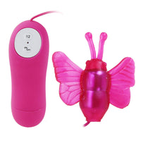 DANCE - VIBRATORE STIMOLANTE CARINO A FORMA DI FARFALLA SEGRETA 12V