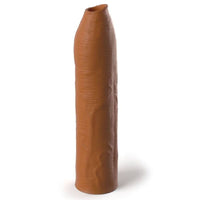 FANTASY X-TENSIONS - PIPEDREAMS MANICA ESTENSIONE NON TAGLIATA 17,78 CM CARAMELLO
