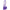 KING COCK - PENE REALISTICO TRASPARENTE CON TESTICOLI 13,5 CM VIOLA