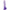 KING COCK - PENE REALISTICO TRASPARENTE CON TESTICOLI 16,5 CM VIOLA