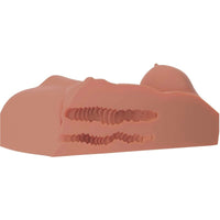 PDX PLUS - MASTURBATORE FEMMINILE A DOPPIO INGRESSO CARAMELLO TORSO