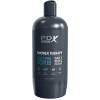 PDX PLUS - MASTURBATORE STROKER DESIGN DISCRETO DELLA BOTTIGLIA SHAMPOO SCRUB LENITIVO