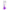 KING COCK - DILDO TRASPARENTE CON TESTICOLI 20,3 CM VIOLA