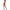 LEG AVENUE - BODYSTOCKING ROSSO CON APERTURA