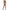LEG AVENUE - BODYSTOCKING ROSSO CON APERTURA