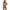 LEG AVENUE - BODYSTOCKING ROSSO CON DOPPIA APERTURA