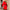 SUBBLIME - VESTAGLIA IN TESSUTO TRASPARENTE CON DETTAGLIO IN PIZZO ROSSO L/XL