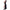 CHILIROSE - CR 4685 ABITO LUNGO CON CAPPUCCIO NERO S