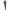 SUBBLIME - 952099 Bodystocking a rete con giarrettiere e dettagli floreali, nero, taglia unica
