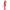 SUBBLIME - 952372 Bodystocking senza cavallo in rete e pizzo con collo alto, rosso, taglia unica
