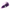 KINK - PLUG ANALE TAGLIA S 7 X 3 CM CON CODA SINTETICA 40 CM VIOLA