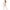 PASSION - BS 106 BODYSTOCKING BIANCO TAGLIA UNICA