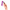 KINK - MINI FRUSTA IN SILICONE CON IMPUGNATURA 6 PALLINE VIOLA 26 CM