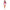 LEG AVENUE - BODY ROSA IN VELLUTO BEAR S
