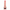KINK - ANELLO PER PENE IN PELLE CON CHIUSURA A SCATTO FODERA ROSSA 21 X 1,5 CM