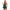 SUBBLIME - 955441 ABITO CON SPALLINE IN PELLE VERDE L/XL