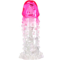 PRETTY LOVE - GUAINA DI ALLARGAMENTO REALISTICA WILFORD CON PENE ROSA IN RILIEVO